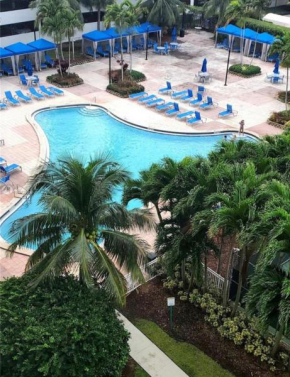 Entire condominium with a pool view, next to the BEACH, Sunny Isles Beach